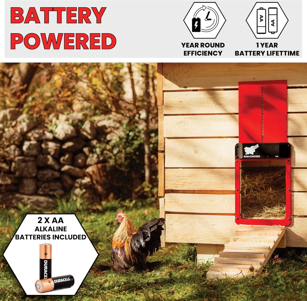 Chicken Door T50 Red V7438