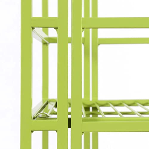 5-Tier Folding Metal Shelving for Storage and Display R827