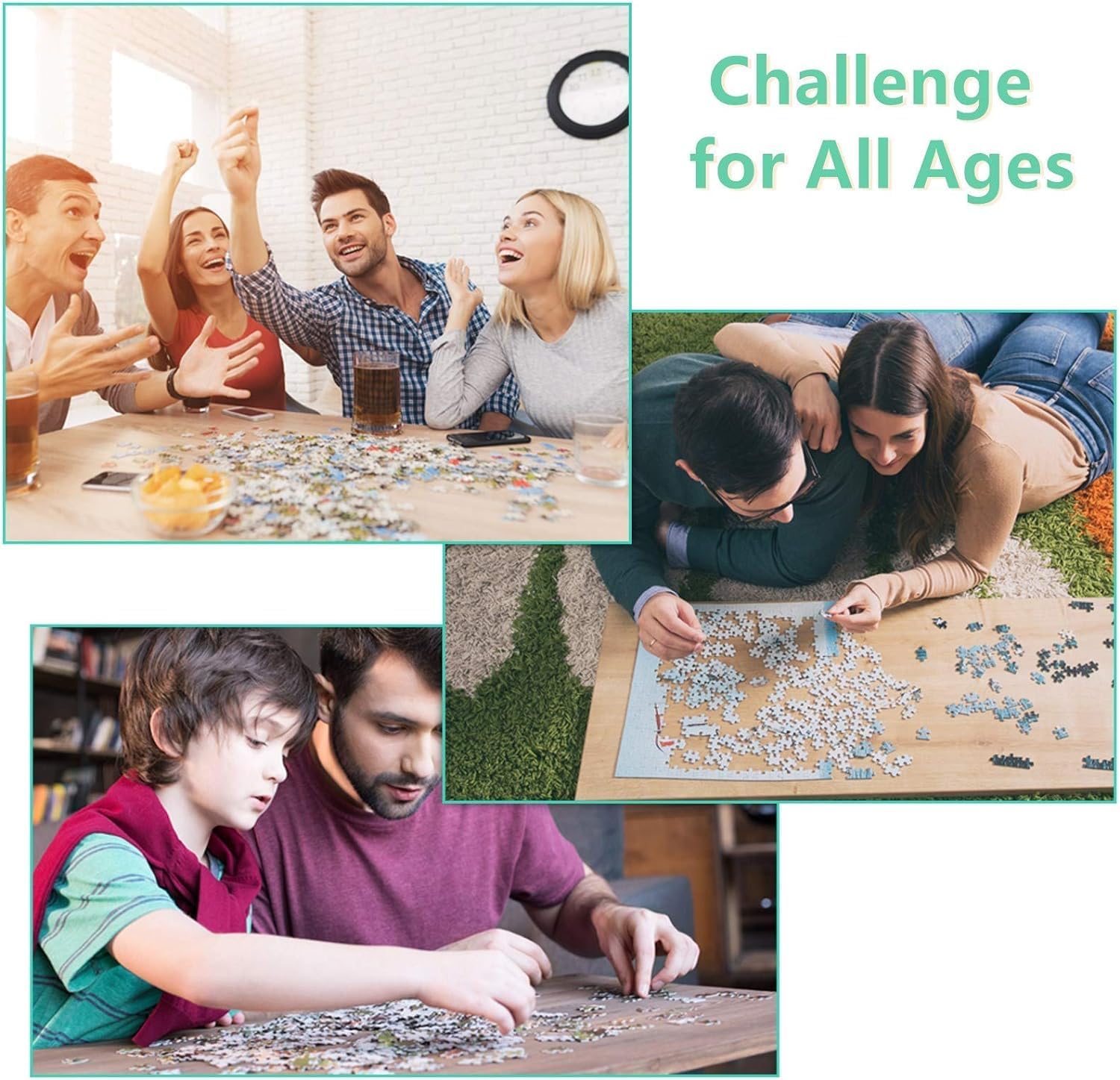 1000 Piece Jigsaw Puzzle for Kids and Adults 19x27in C4221