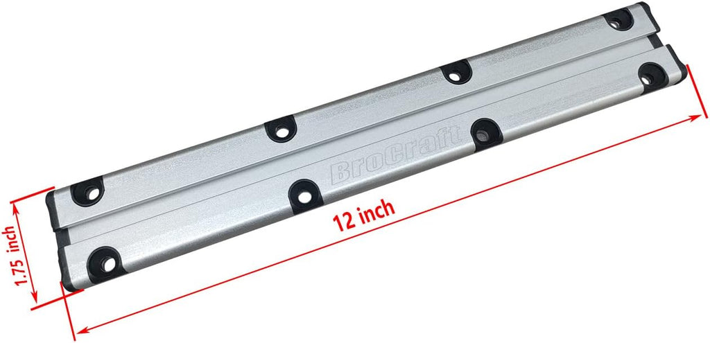 Aluminum Boat Gunnel Track System for Mounting Rod Holders and Fishing Accessories B7090