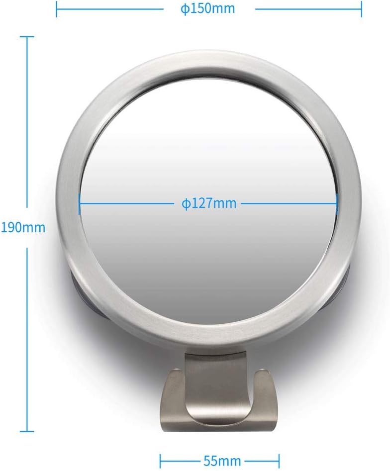Shaving Mirror with Razor Holder, Fogless for Bathroom V66397