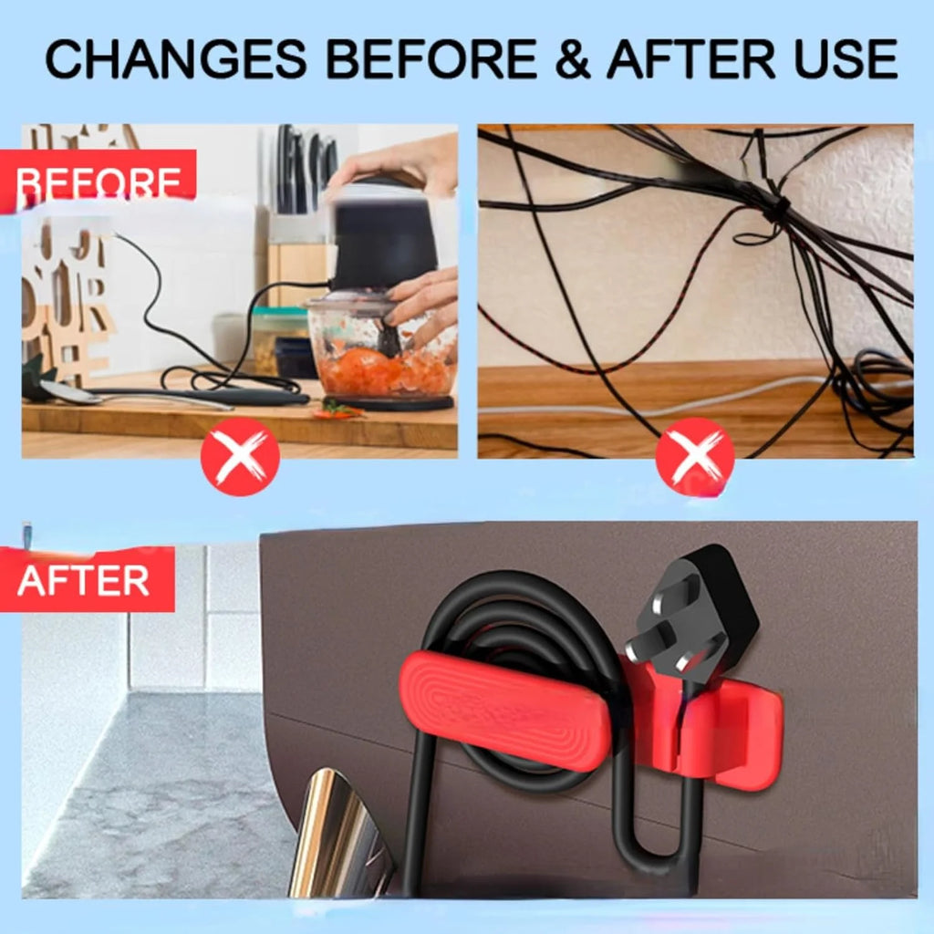 Adhesive Cord Wrapper for Kitchen Appliances, 4-Pack Y720