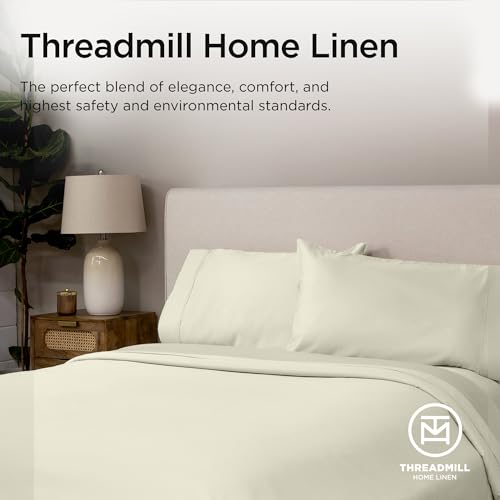 Queen Supima Cotton Sheet Set, 1000 Thread Count, 4 PC, Deep Pocket W881