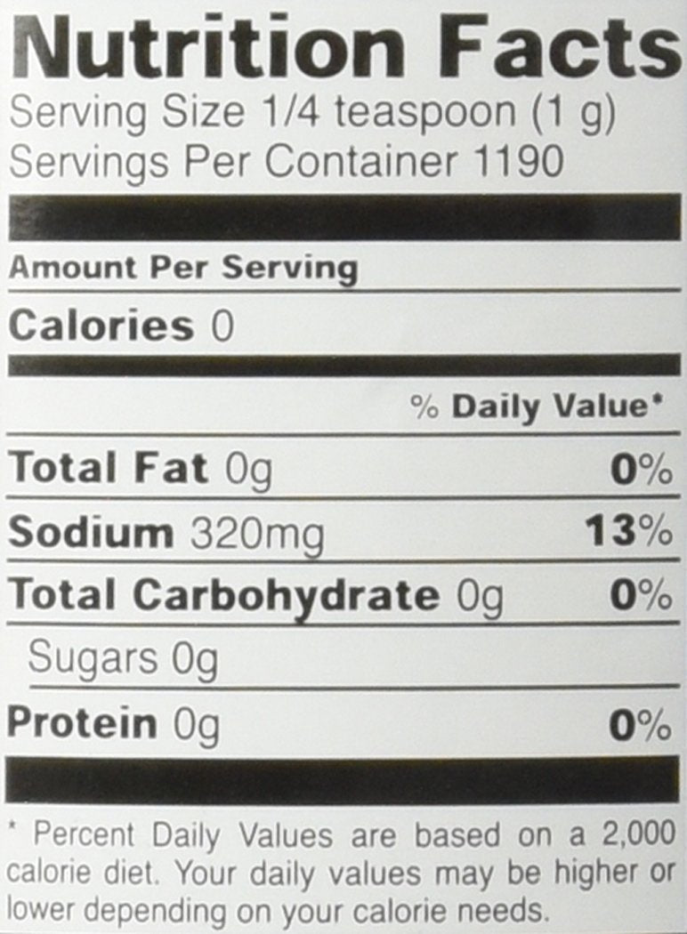 Seasoning Salt, No MSG, 42-Ounce Bottle (Pack of 2) A531217