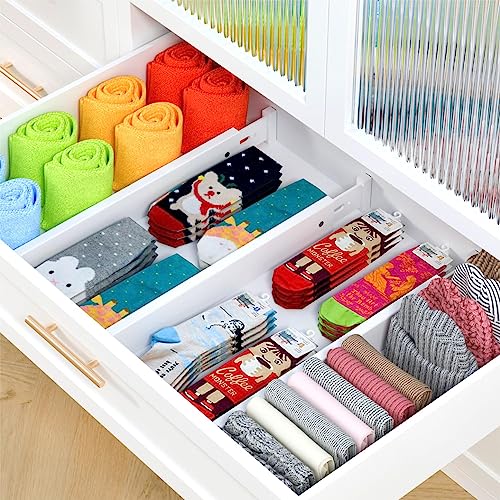 Expandable Bamboo Drawer Dividers 4-Pack X751202