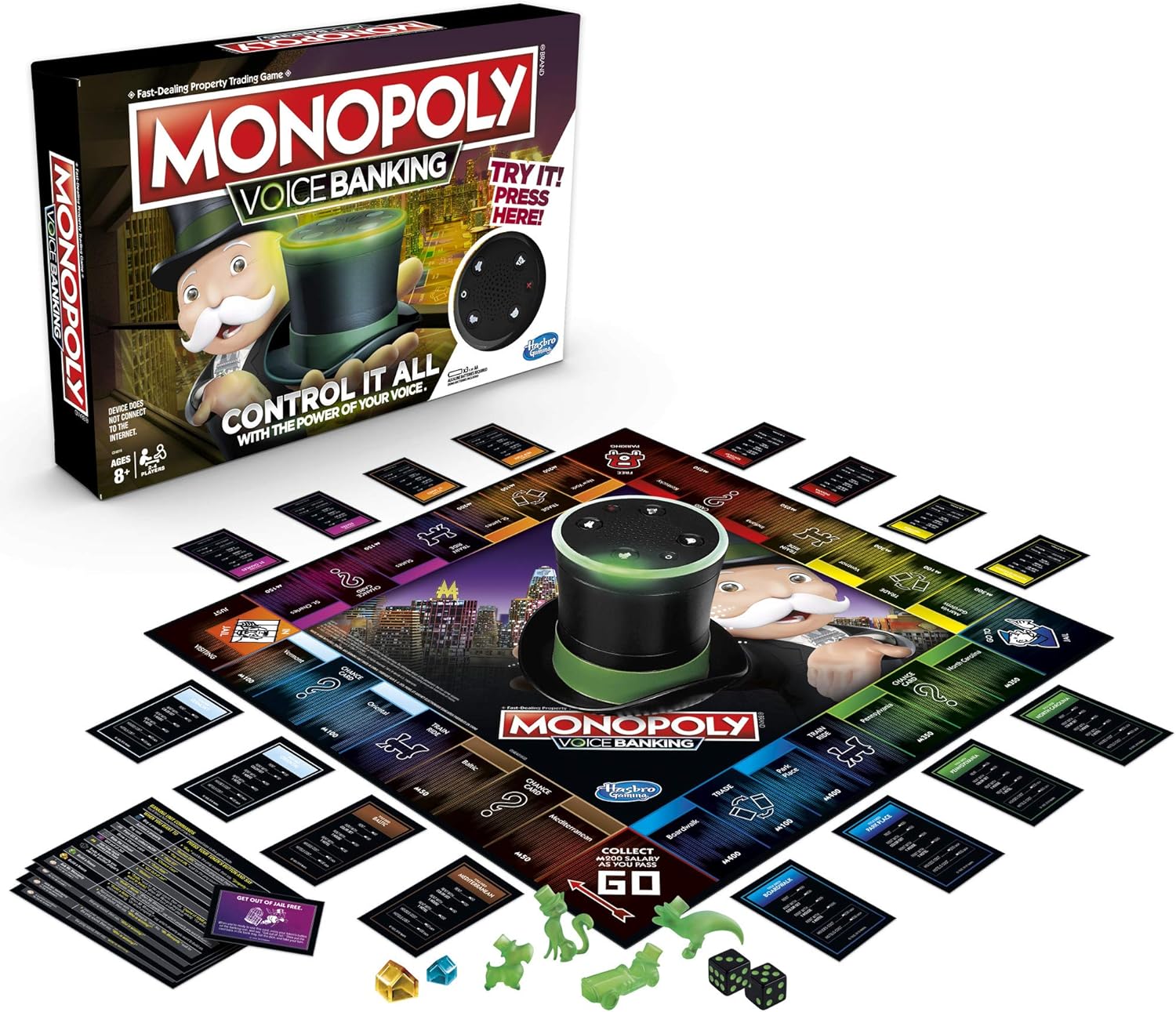 Voice Banking Board Game Property Trading Game Ages 8+ T51159