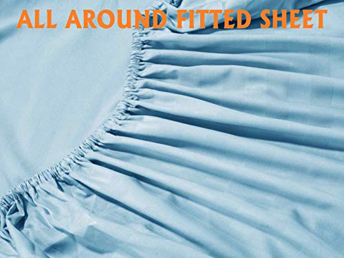 6-Piece Deep Pocket Microfiber Sheet Set, Queen, Silver S77087