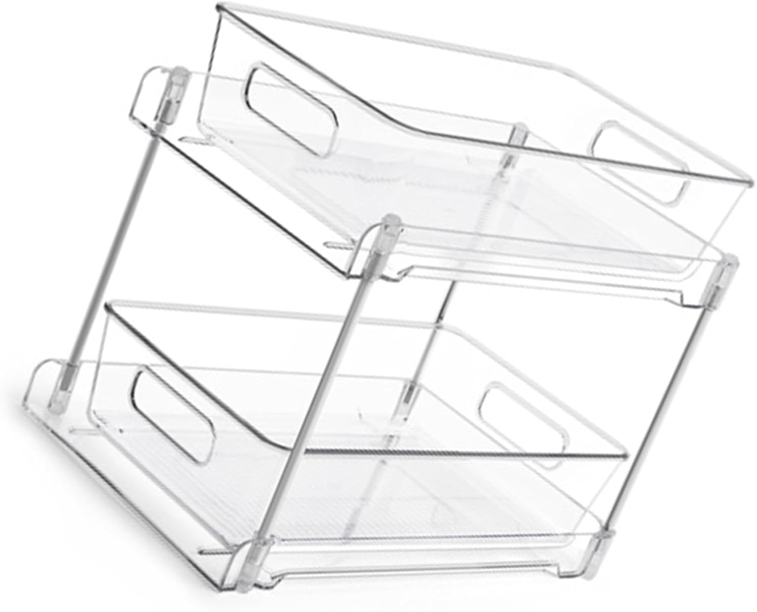 Under Sink Organizer 2-Tier Slide-Out Storage Rack A284875