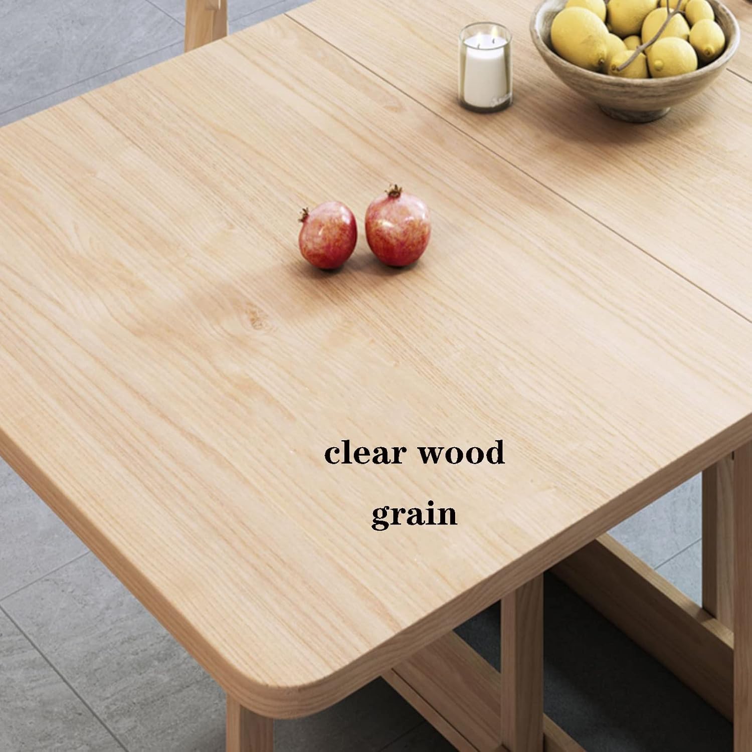 Extendable Solid Wood Drop Leaf Dining Table with Storage Drawer F2202