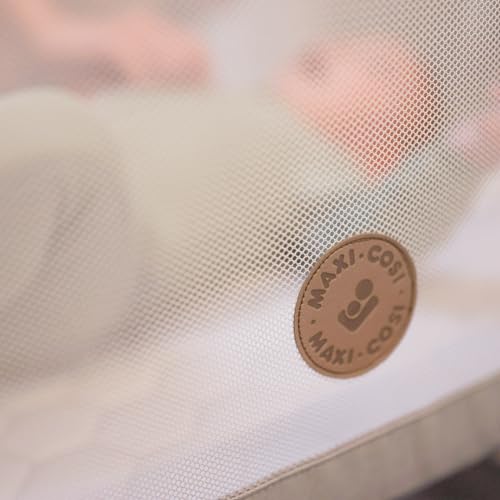 Portable Baby Bassinet, Height Adjustable, Breathable Mesh I216601