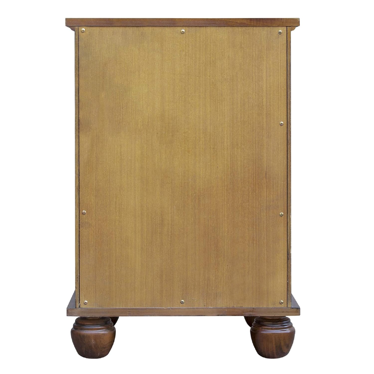 Wood Nightstand with Felt Lined Drawer and Shelf U783552
