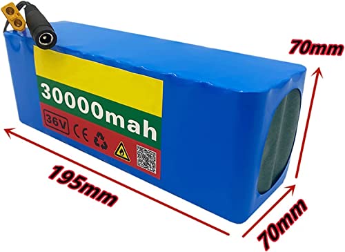 36V 30Ah Mountain Bike Lithium Battery Pack with XT60 Connector A331