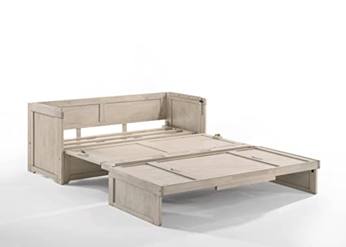 Murphy Cube Cabinet Bed with Gel Memory Foam Mattress, Twin XL J6379