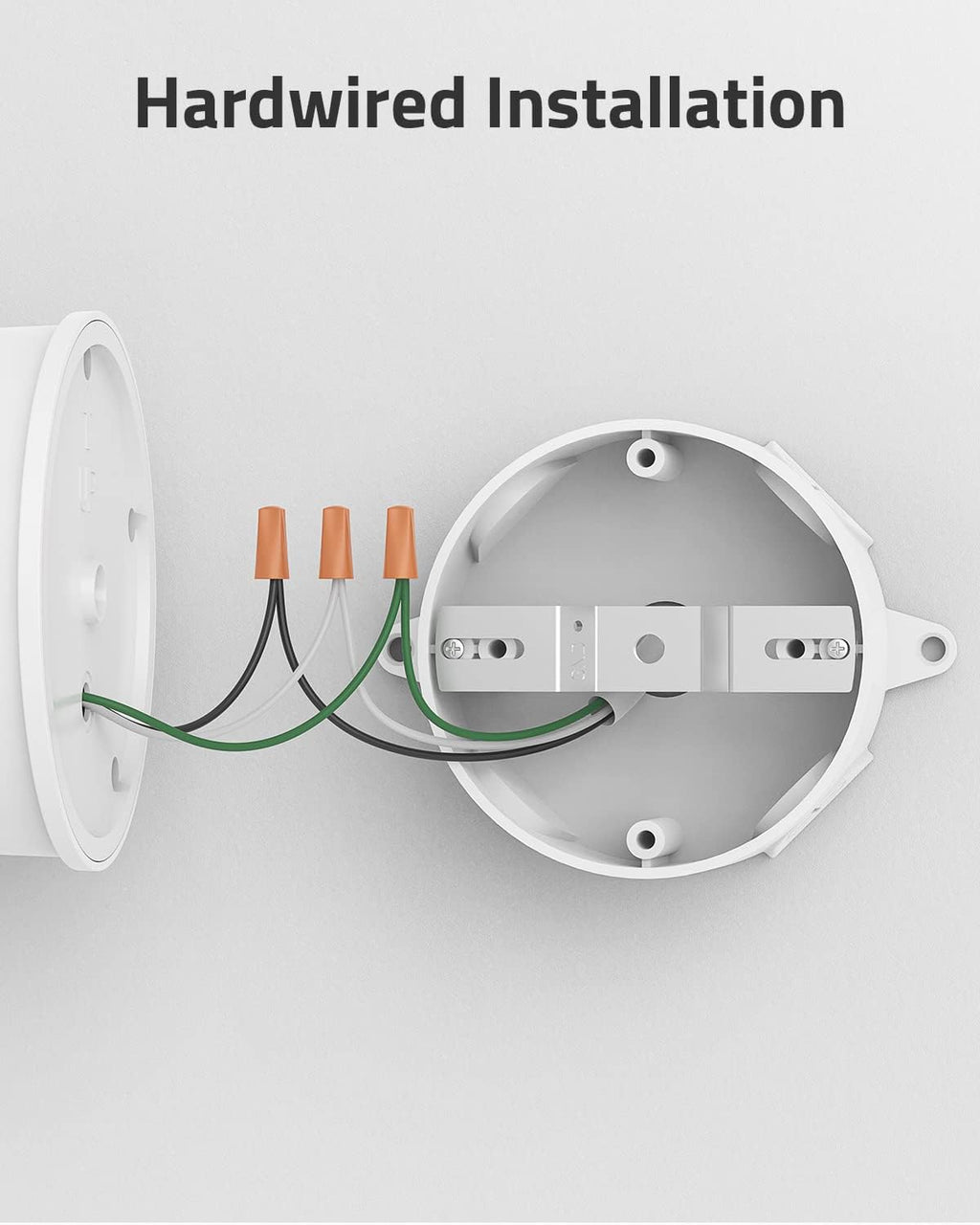Floodlight Camera, 1080p, Weatherproof, Built-in AI C262155