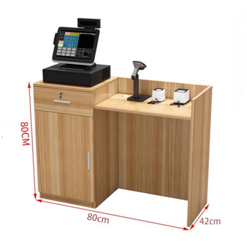 Reception Desk with Counter for Salon Lobby Office A641