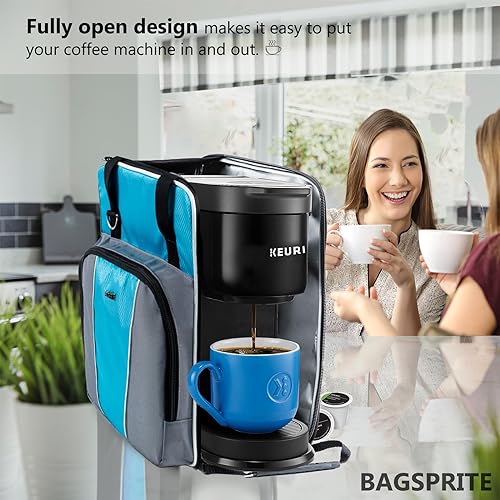 Coffee Maker Travel Bag with Shoulder Strap for Single Serve Brewer S946