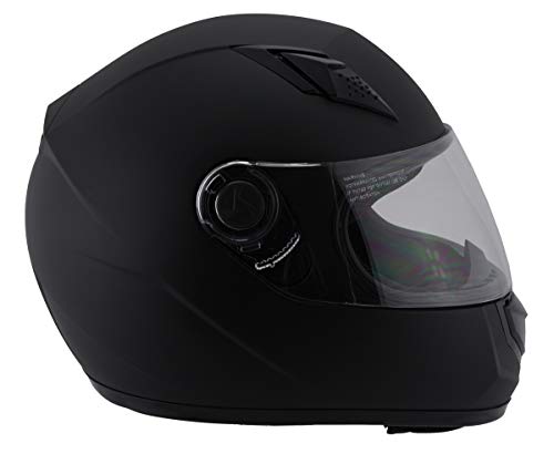 Full Face Matte Black Helmet - X-Large R852374