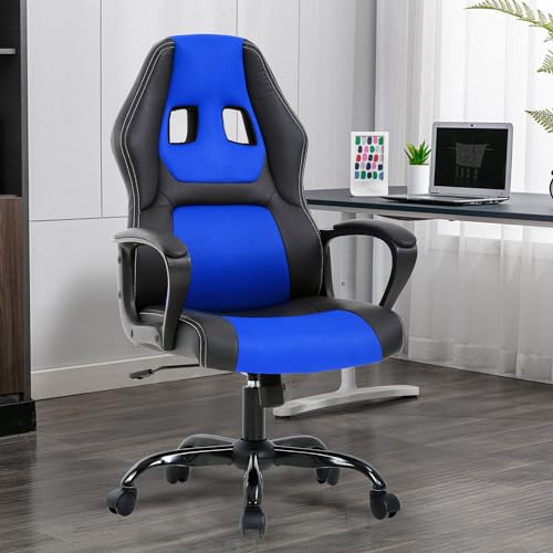 Gaming Chair with Lumbar Support, Adjustable Height T288