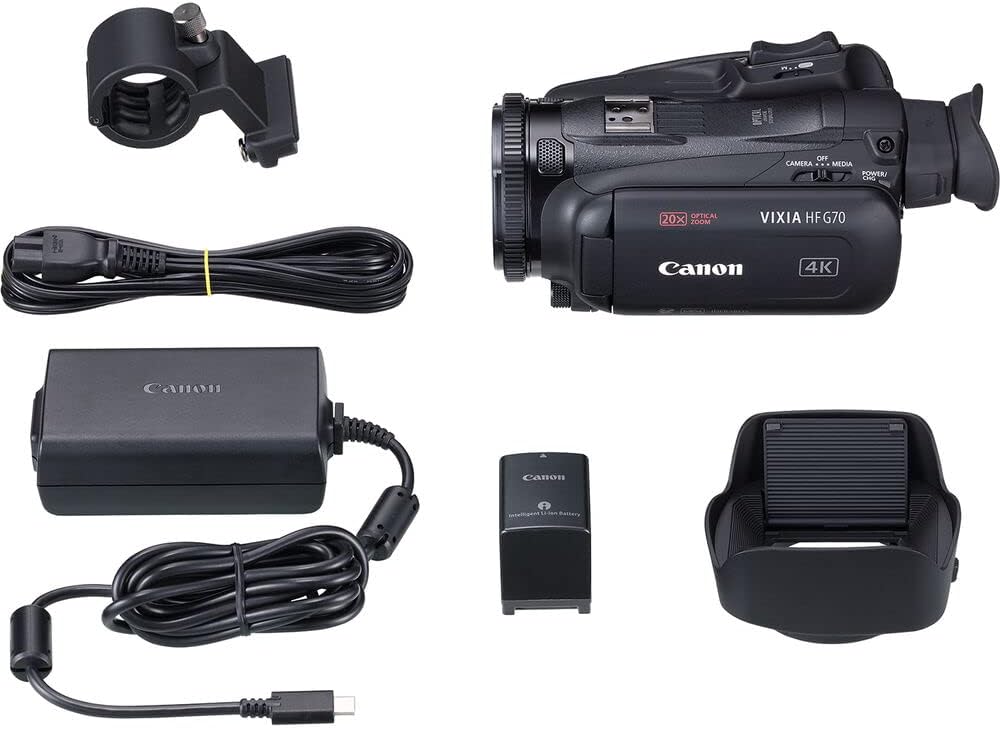 4K Camcorder with 64GB Memory Card, Tripod & Accessories W446