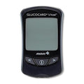 ARK 760001 Blood Glucose Meter with 10-Test Strips, Black