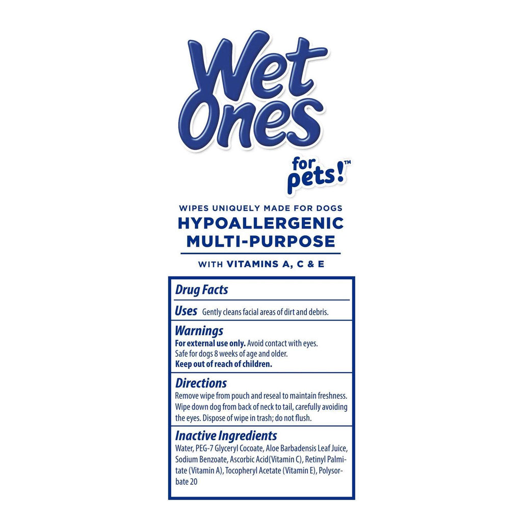 Hypoallergenic Multi-Purpose Dog Wipes X864697