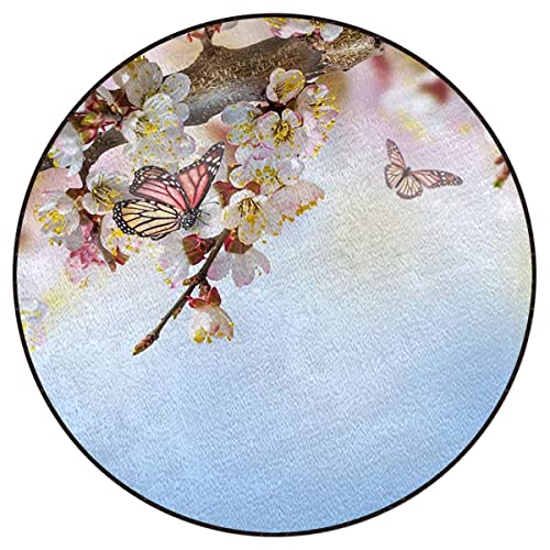 Bamboo Chair Mat for Hardwood Floor, Anti-Slip Desk Mat, 43.3 in E9434