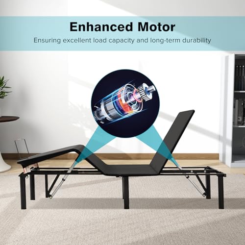 Twin Adjustable Bed Frame with Wireless Remote Control H44730
