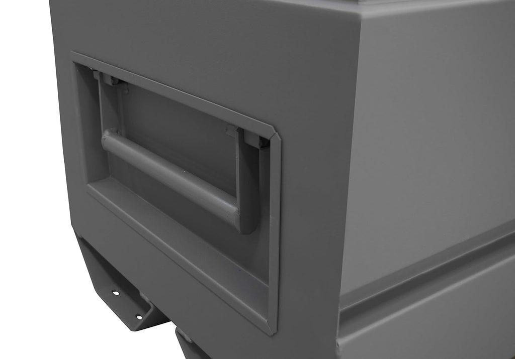 Jobsite Storage Box, 20 cu ft, Steel, Gray Y443
