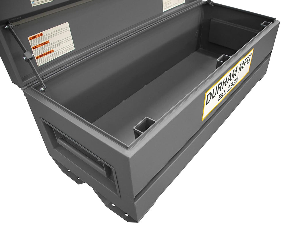 Jobsite Storage Box, 20 cu ft, Steel, Gray Y443
