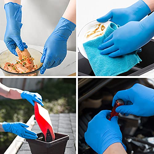 Nitrile Exam Gloves, Blue, 4 mil, Powder-Free, Latex-Free B75263