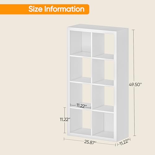 Cube Storage Organizer with Bins, White U219
