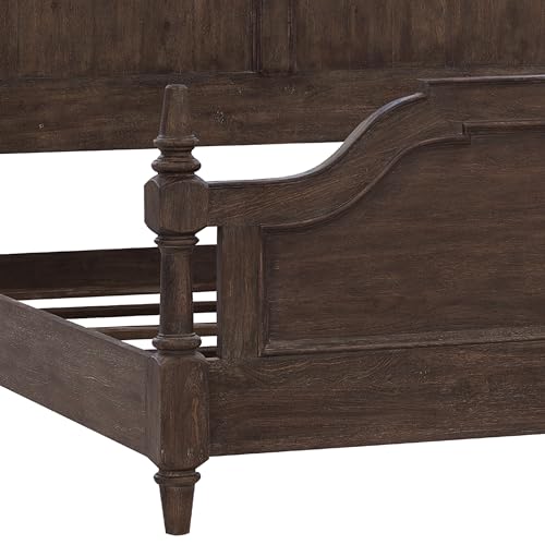 Queen Panel Bedroom Furniture Set with Dresser, Mirror, Chest and 2 Nightstands V105