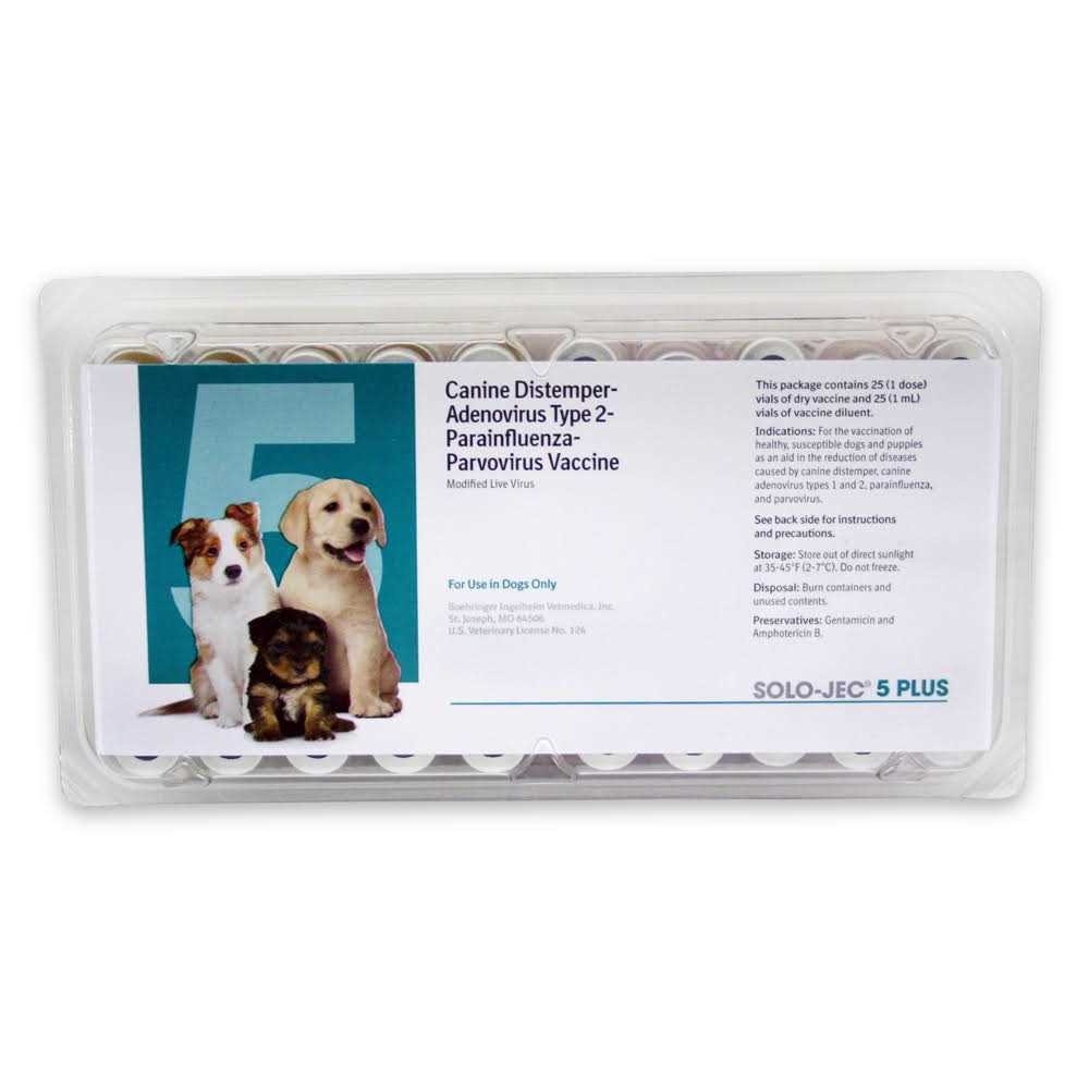 Solo-Jec 5 Vaccine for Dogs K84212
