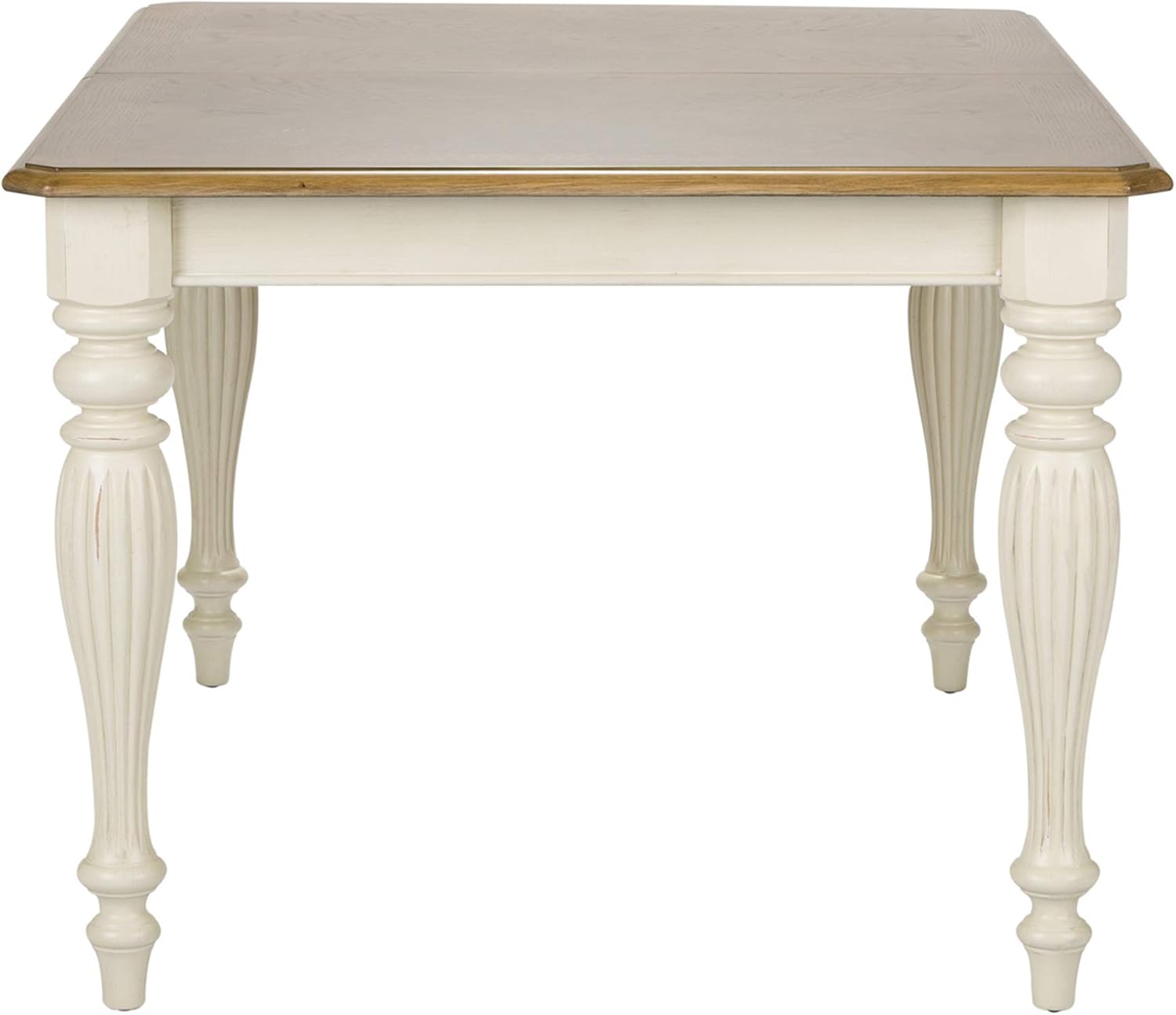 7 Piece Rectangular Table Set, White G25572