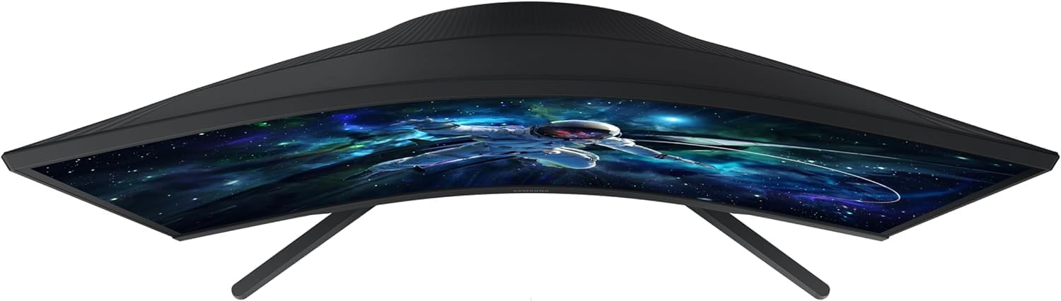 32" 1440p 165Hz Curved Gaming Monitor, Renewed D843