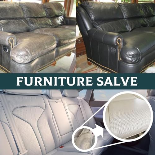 Leather & Furniture Repair Salve with Applicator Brush, 120g Y294879
