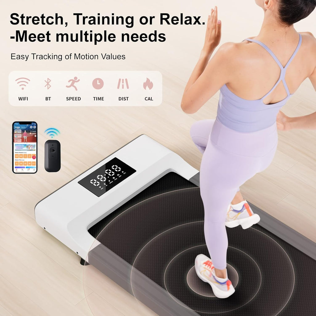 Under Desk Treadmill with Remote Control LED Display P661