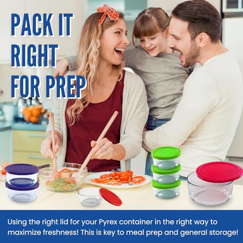 Replacement Lids for Glass Food Storage Containers V5436