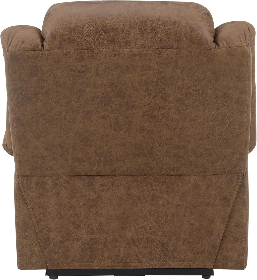 Power Lift Recliner Chair for Elderly with Heat and Massage, Lay Flat, Extended Footrest U863222