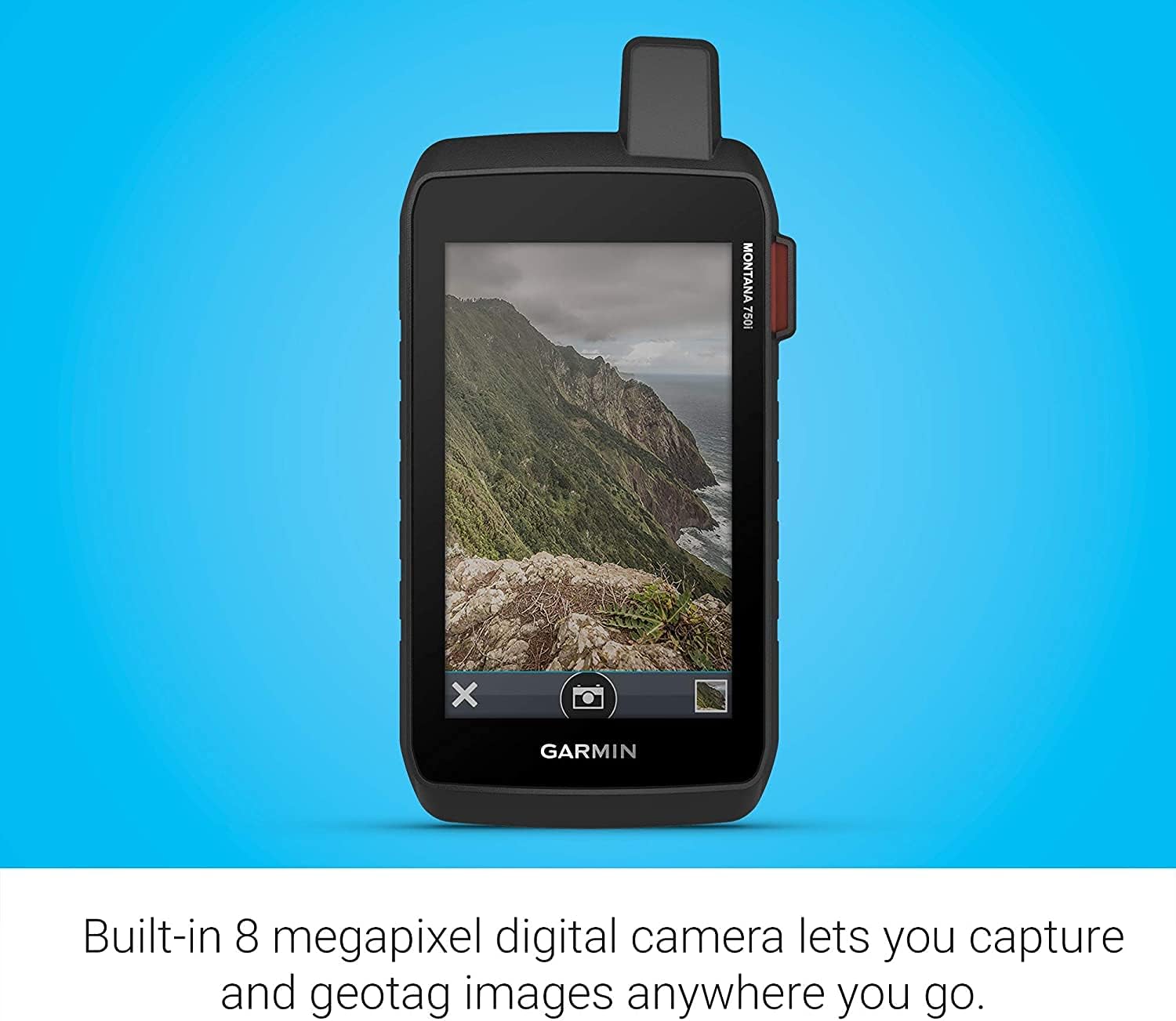 Rugged GPS Touchscreen Navigator with North America Maps and Handlebar Mount G229