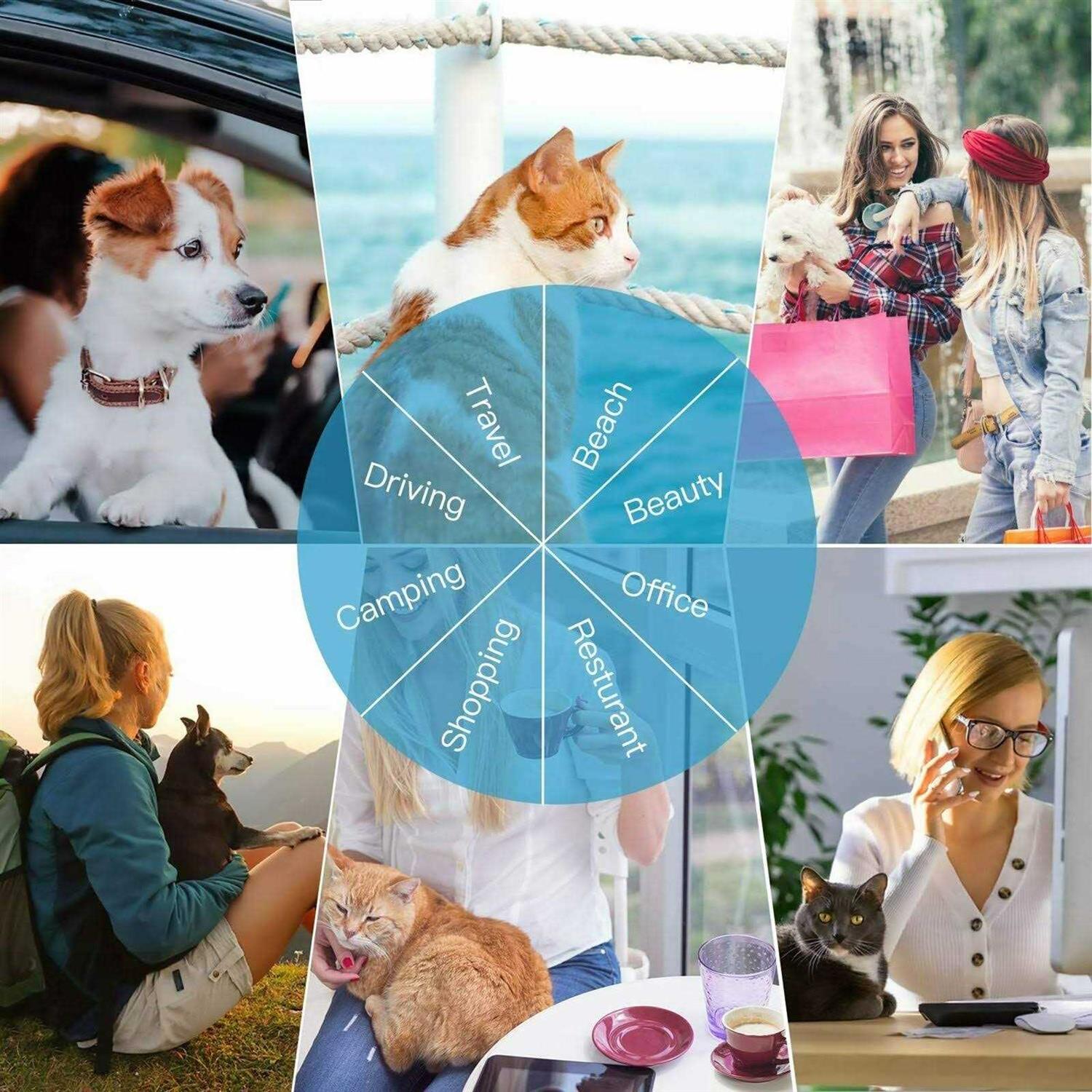 Expandable Soft-Sided Pet Carrier for Airline Travel U60175