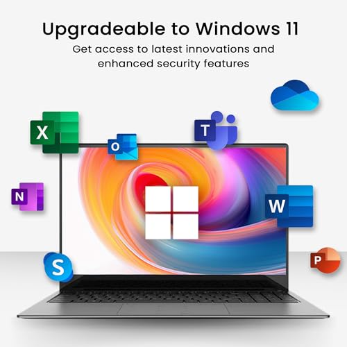 15.6" Laptop, Intel Quad-Core, 12GB RAM, 1TB SSD, Windows 11 Pro D945