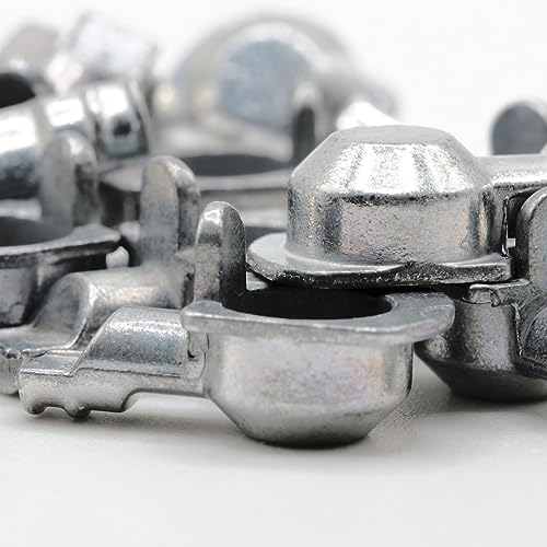 Shelf Support Pins for Bookshelf, Zinc Alloy, Pack of 16 V66065