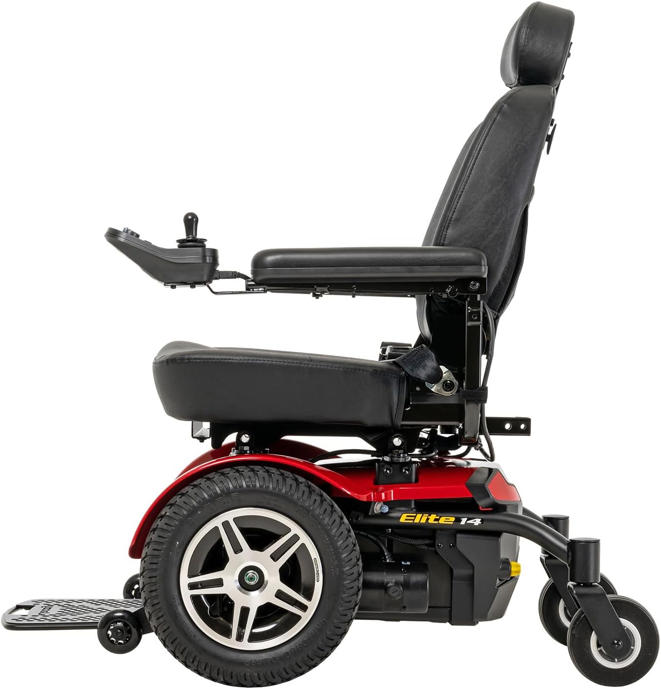Power Chair for Adults, Red, Front Wheel Drive, 300 lbs Capacity Y122482
