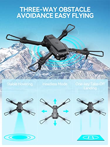 Foldable Drone with 1080P HD Camera for Adults and Kids E508