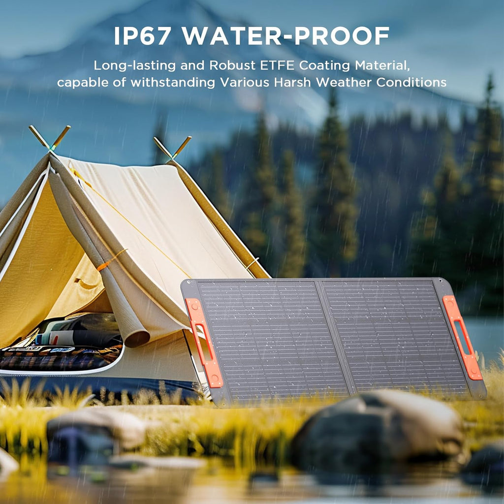Portable Solar Panel 100W Foldable Solar Charger with USB Output for Camping RV R80681