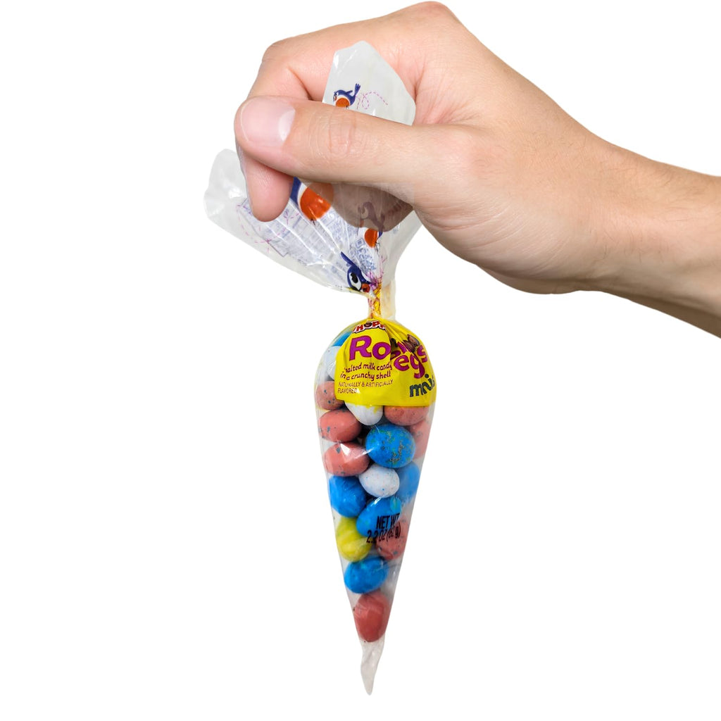 Easter Malted Milk Candy in Crunchy Shell, Bulk Pack of 24 Bags K65894