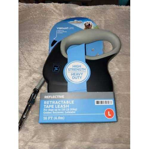 Reflective Retractable Tape Leash W2687