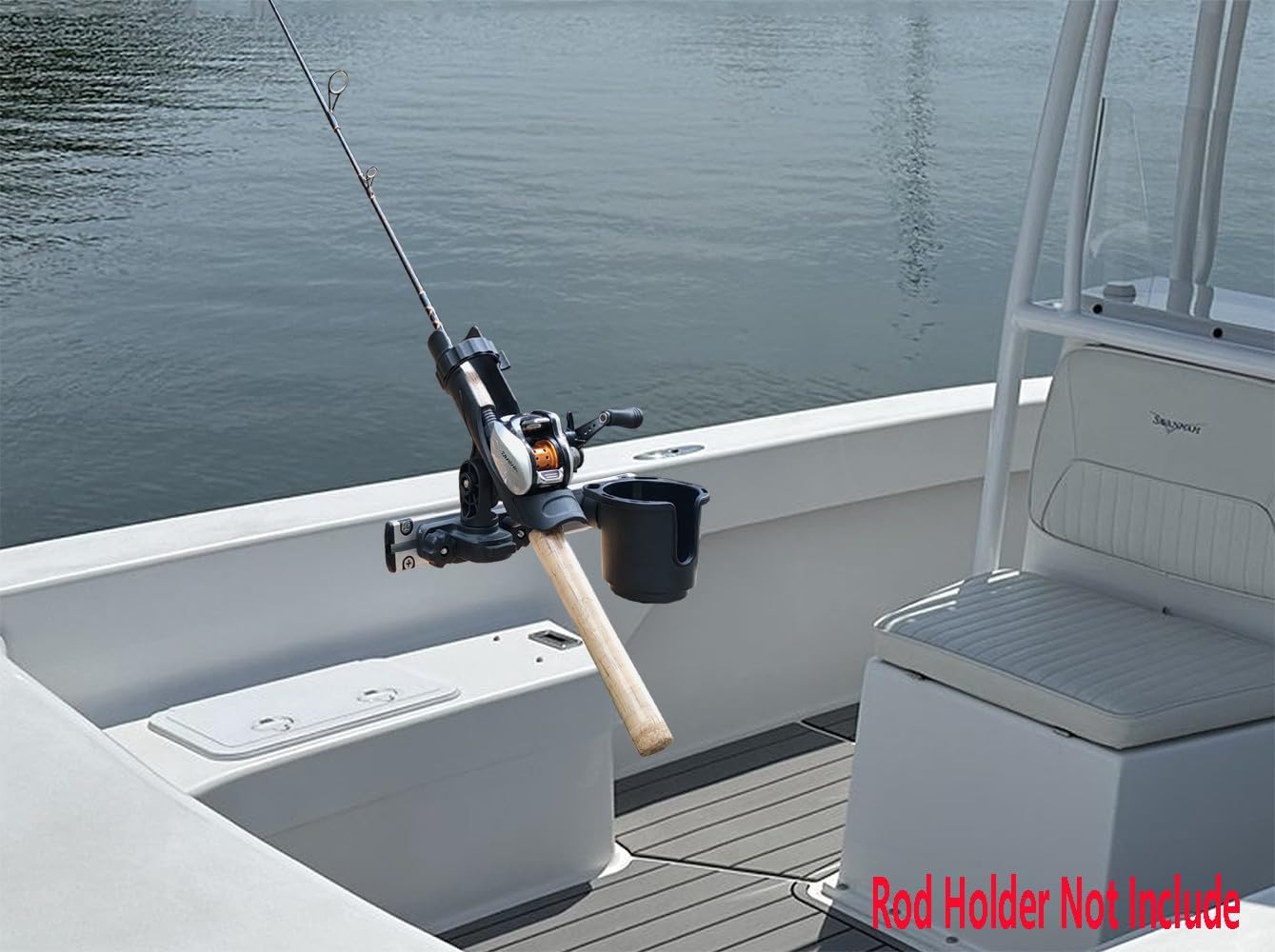 Aluminum Boat Gunnel Track System for Mounting Rod Holders and Fishing Accessories B7090