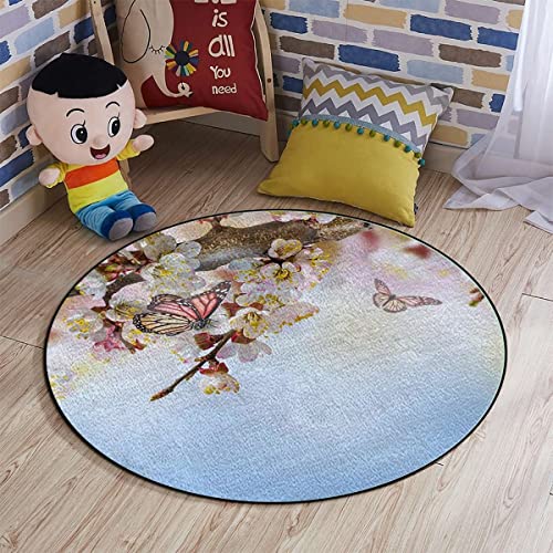 Bamboo Chair Mat for Hardwood Floor, Anti-Slip Desk Mat, 43.3 in E9434
